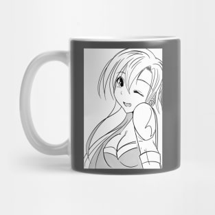 Girl winking Mug